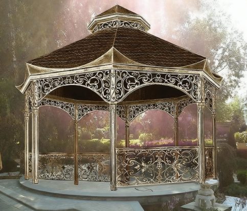 Кованая беседка