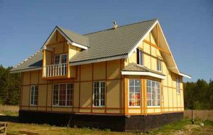 Строительство деревянного дома каркасного типа по канадской технологии