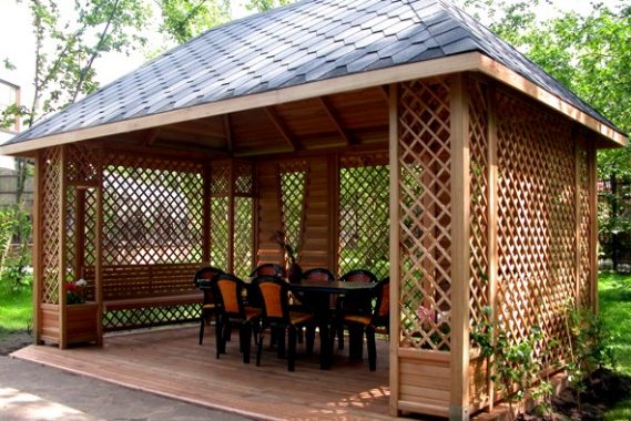 «Подводные камни» при размещении садовой беседки