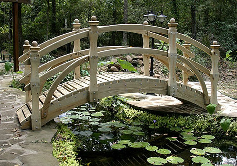 Декоративные мостики для дачи — фото идеи ландшафтного дизайна: 1 комментарий
