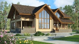 Строительство домов из дерева приобретает новые масштабы