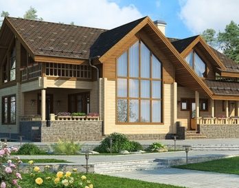 Строительство домов из дерева приобретает новые масштабы