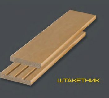 Штакетник шлифовка+тиснение (11 х 69)