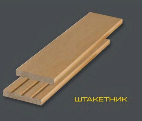 Штакетник тиснение (по глянцу) или шлифовка (11 х 69)
