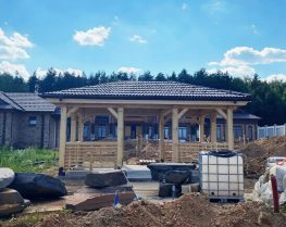 Беседка открытая деревянная 2604 Беседка открытая деревянная 2604