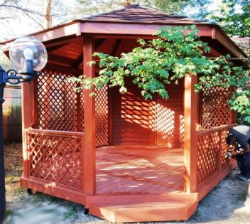 Беседка деревянная 2605