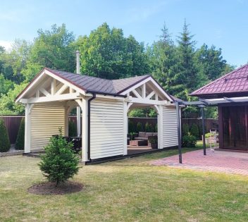 Беседка открытая большая 2606