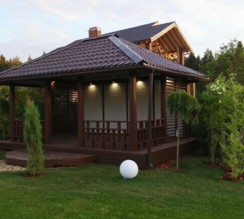 Беседка деревянная 2608