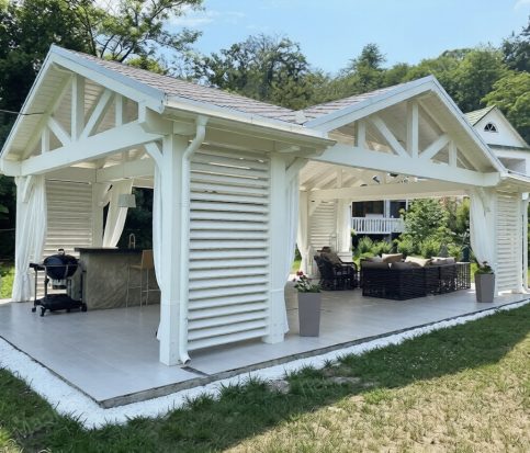 Беседка открытая деревянная 2609 Беседка открытая деревянная 2609