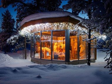 Новый год в теплой беседке на даче: идеи как отпраздновать и создать уют