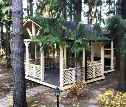 Беседка дачная с барбекю 2600 Беседка дачная с барбекю 2600