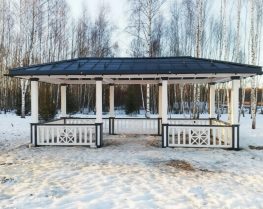 Беседка большая открытая 2624 Беседка большая открытая 2624