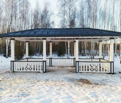 Беседка большая открытая 2624 Беседка большая открытая 2624