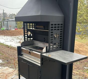 Металлическая печь-барбекю GastroFlame 5004