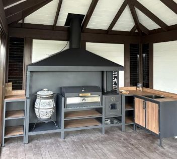 Дачная печь-барбекю GastroFlame 5008