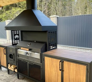 Сборная печь-барбекю GastroFlame 5012
